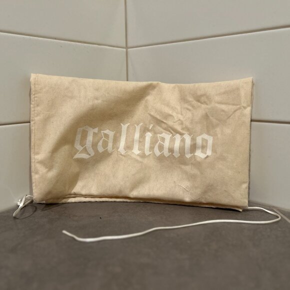 Galliano Patent Leather and Suede Open Toe Wedges Size EU 38 - Picture 6 of 6